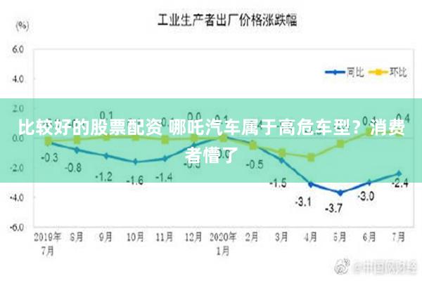 比较好的股票配资 哪吒汽车属于高危车型？消费者懵了